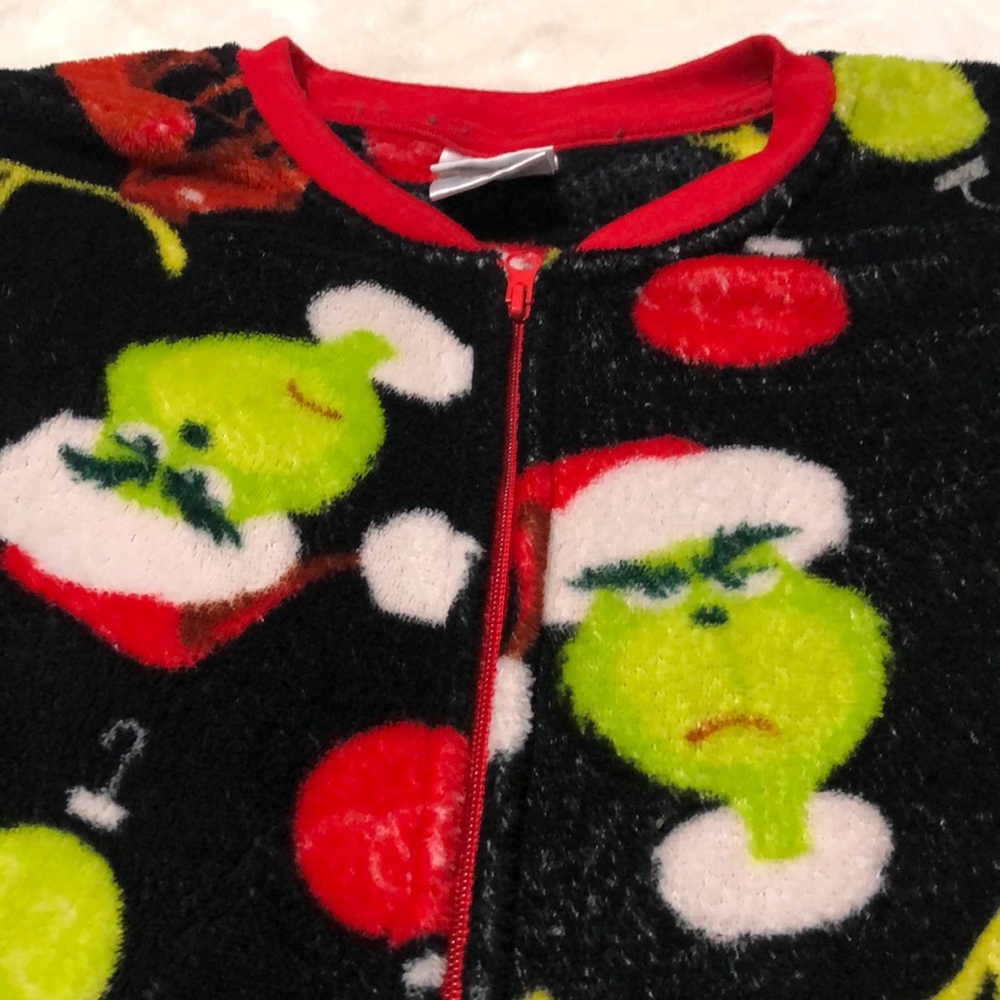 Grinch adult onesie